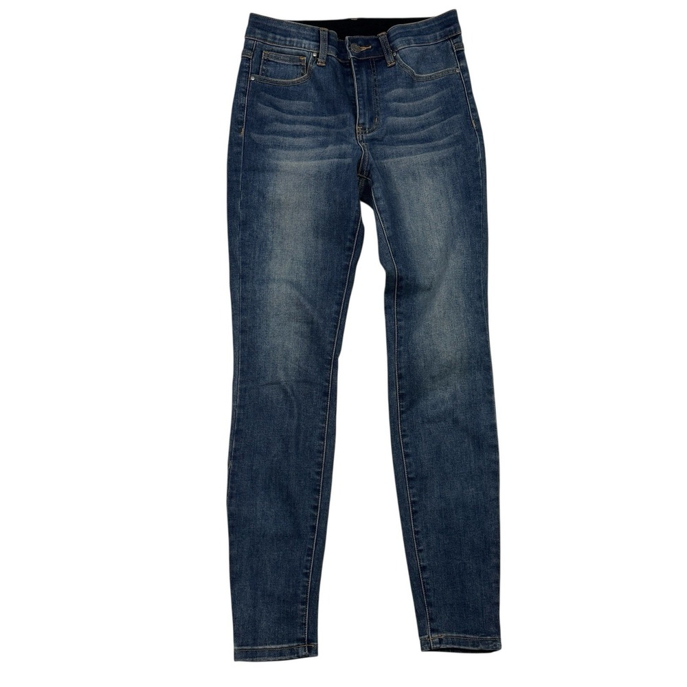Wit & Wisdom Ab Solution Skinny Ankle Denim Jeans Size 4‎ Med/Dark Wash Stretch